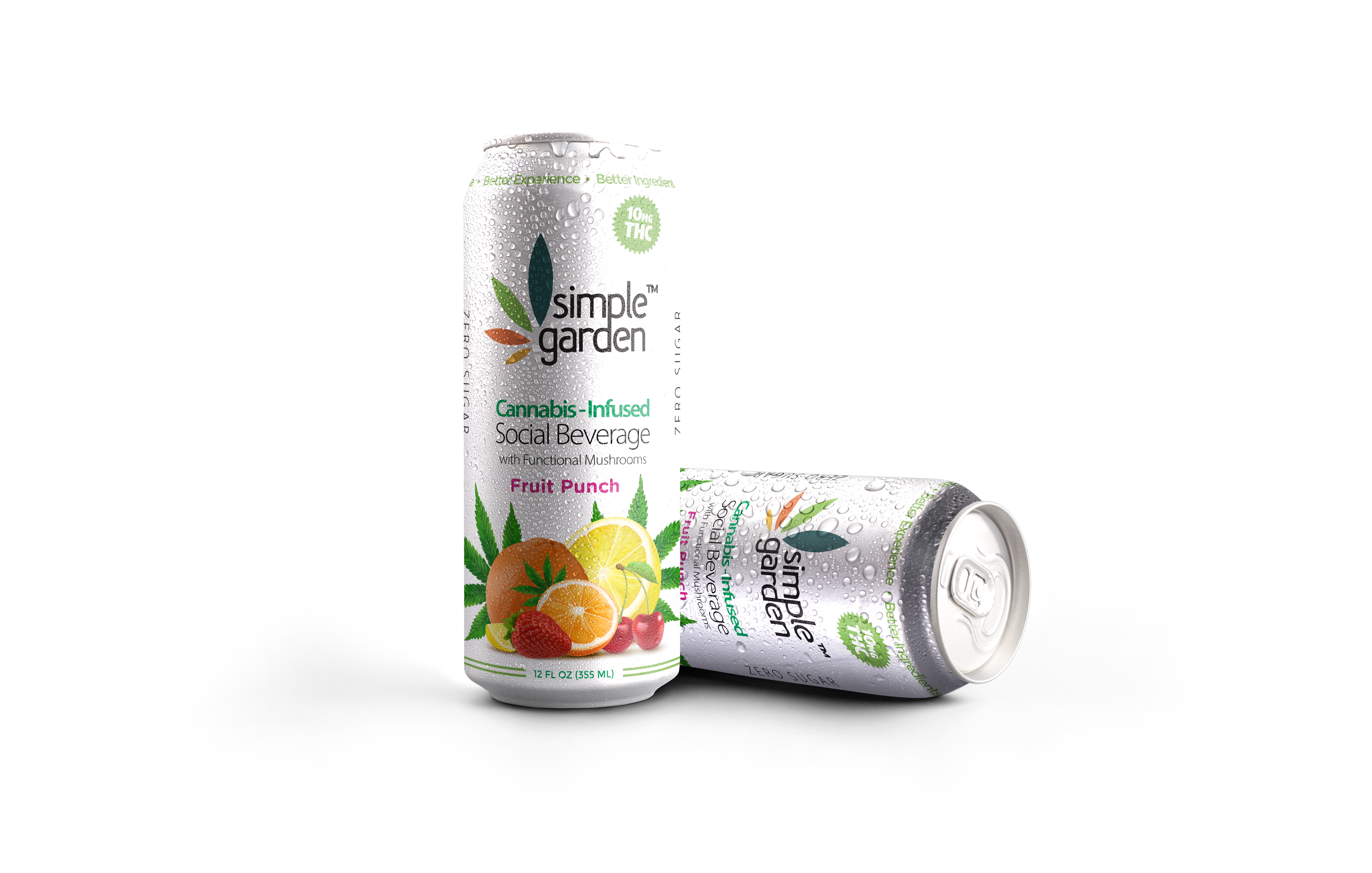"Fruit Punch" THC-Infused Social Beverage (4pk)