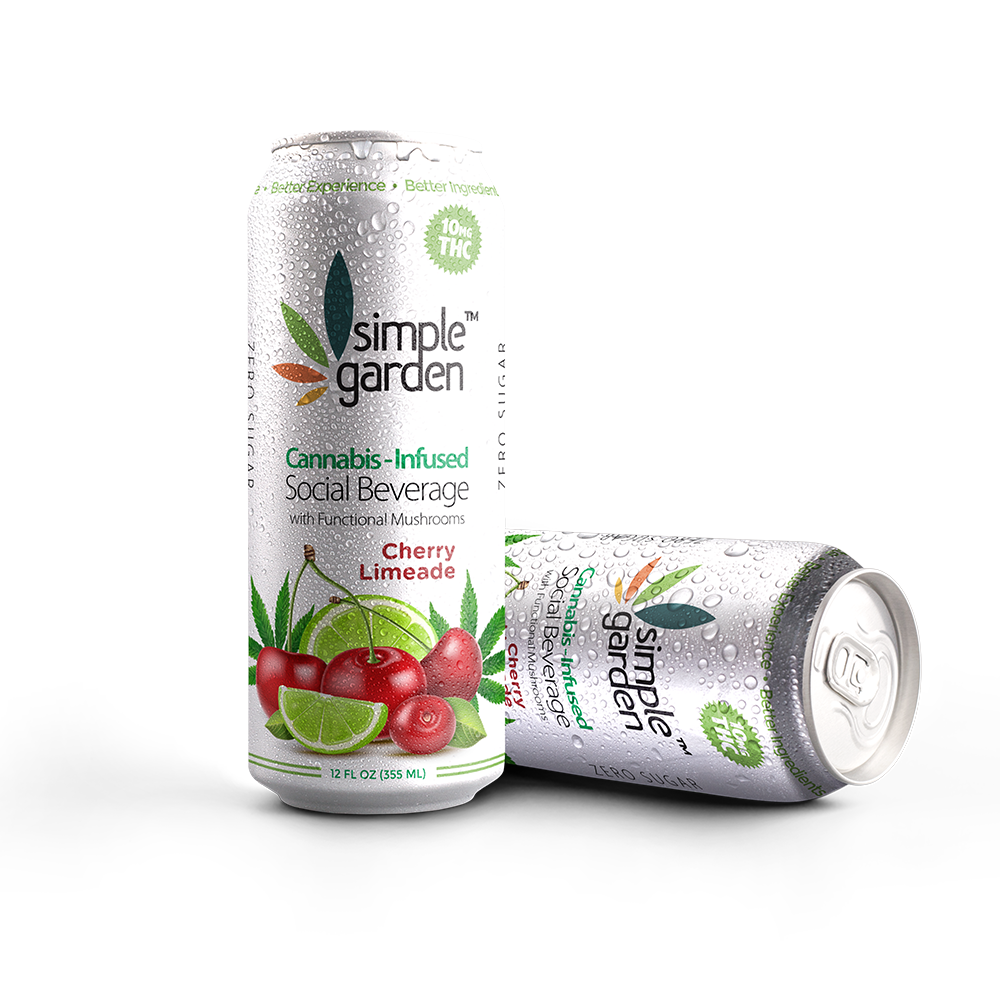 "Cherry Limeade" THC-Infused Social Beverage (4pk)