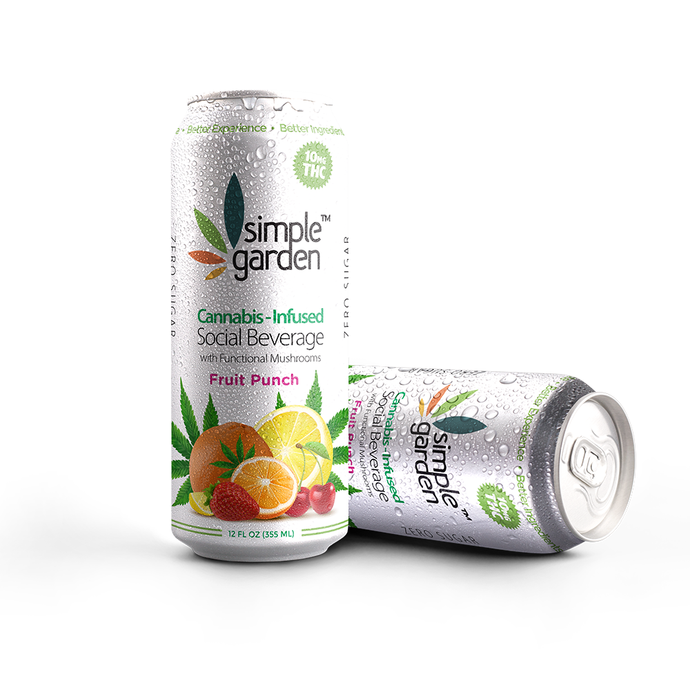 "Fruit Punch" THC-Infused Social Beverage (4pk)